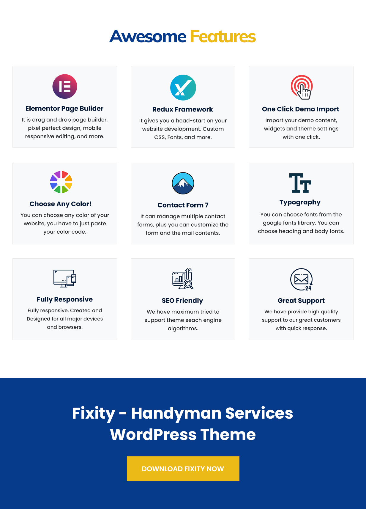 Handwerkerdienste WordPress-Theme