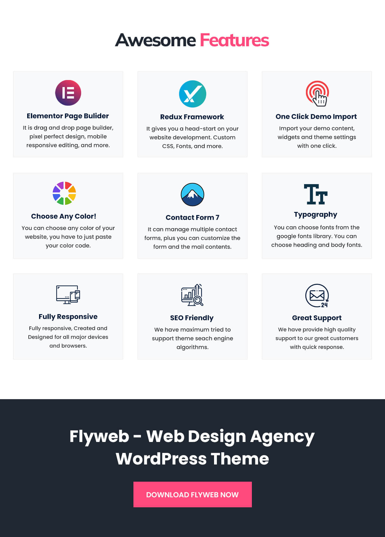WordPress-Theme der Webdesign-Agentur