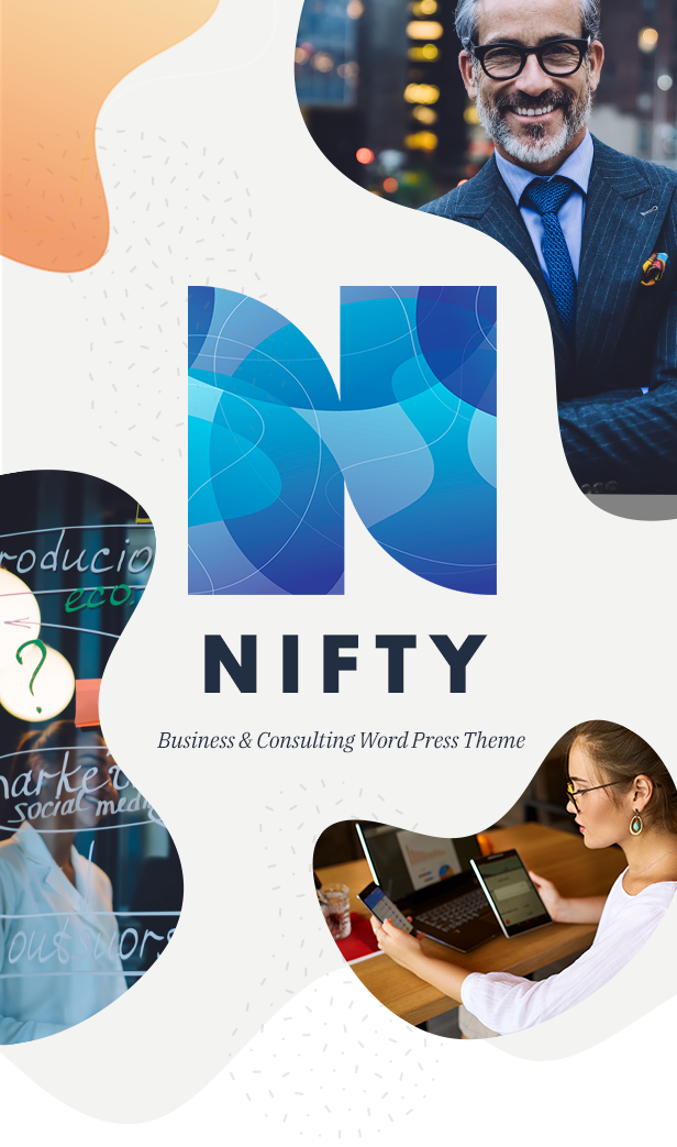 Nifty – WordPress-Theme für Unternehmensberatung – 2