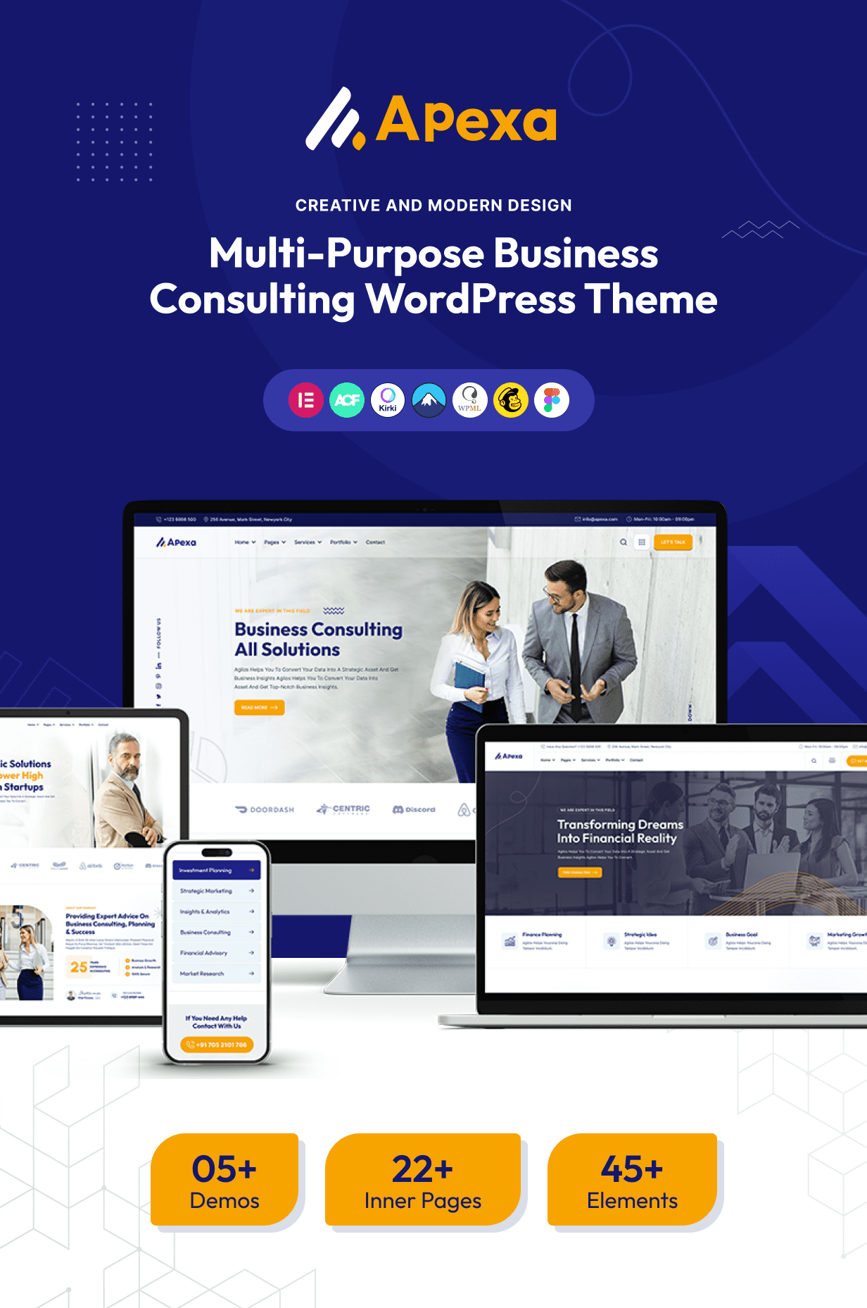 Apexa – Mehrzweck-WordPress-Theme für Unternehmensberatung – 5