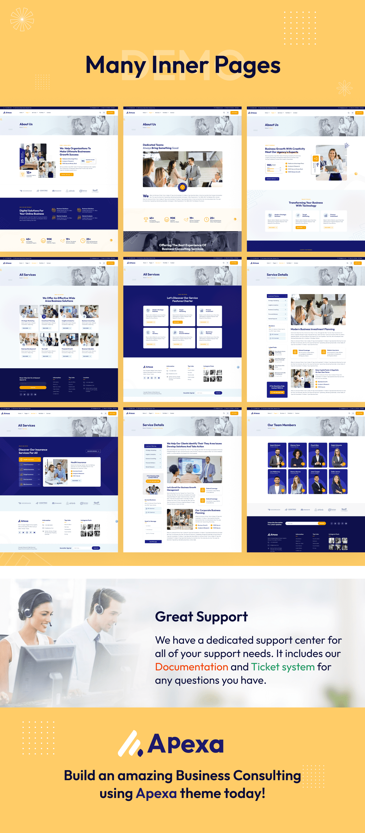 Apexa – Mehrzweck-WordPress-Theme für Unternehmensberatung – 11