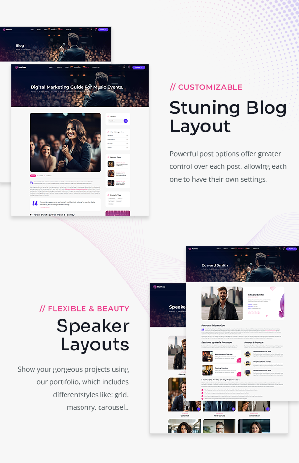 Motivec WordPress-Theme