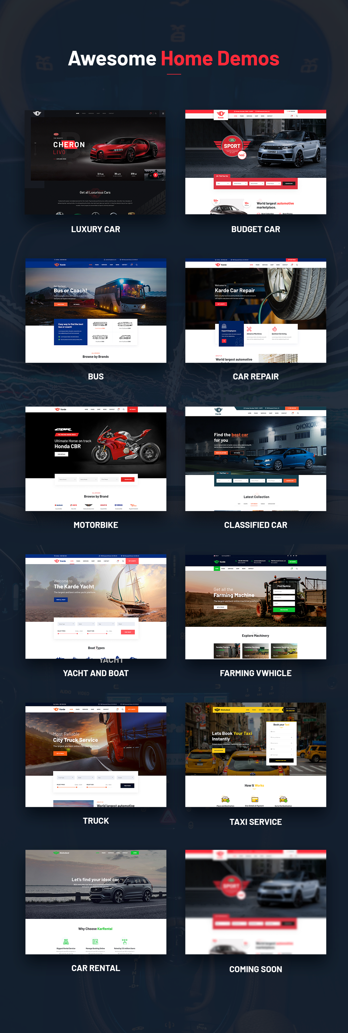 Beste Autohändler-Website