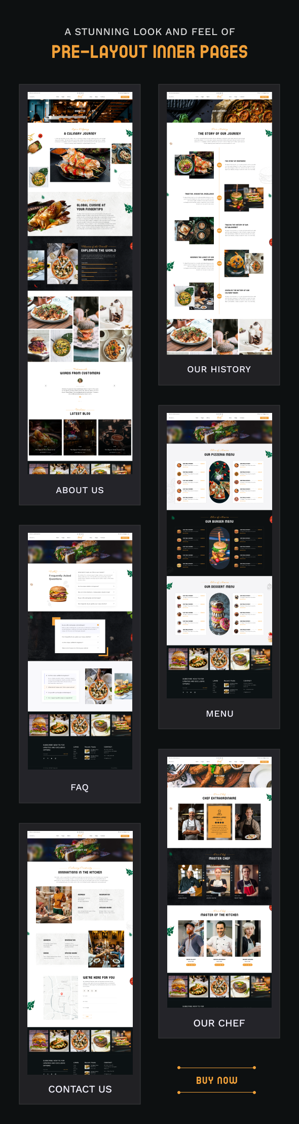 Dishify – WordPress-Theme für Restaurants – 4