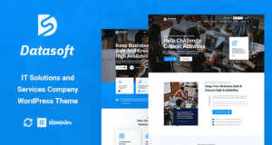Datasoft – WordPress-Layout für IT-Lösungen und -Dienste