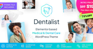 Dentalist – WordPress-Template für Medizin und Zahnmedizin