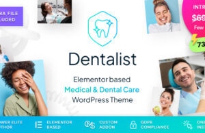 Dentalist – WordPress-Template für Medizin und Zahnmedizin