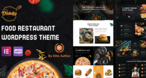 Dishify – WordPress-Vorlage für Restaurants