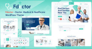 Fdoctor – WordPress-Vorlage für Ärzte, Medizin und Gesundheitswesen
