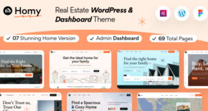 Homy – WordPress-Vorlage für Immobilien