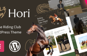 Hori – WordPress-Layout für Reitclubs