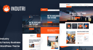 Indutri – Fabrik- und Industrie-WordPress-Vorlage