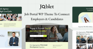 Joblet – WordPress-Vorlage für Stellenvermittlungsdienste