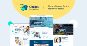 Klinixer – WordPress-Vorlage für Reinigungsdienste + RTL