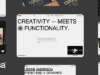 Leksa – Kreatives Portfolio-Showcase-Thema