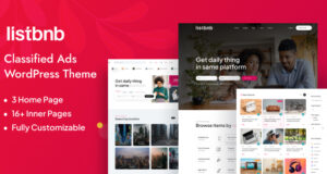 Listbnb – WordPress-Template für Kleinanzeigen