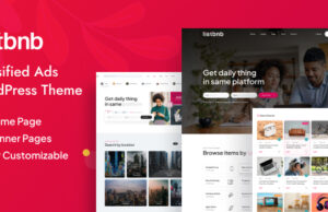 Listbnb – WordPress-Template für Kleinanzeigen