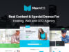 MaxWeb – WordPress-Template für Hosting- und SEO-Agenturen