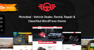 Motodeal – WordPress-Layout für Autohändler und Kleinanzeigen