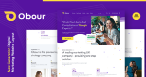 Obour | WordPress-Vorlage für digitale Marketingagenturen