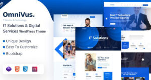Omnivus – WordPress-Layout für IT-Lösungen und -Dienste