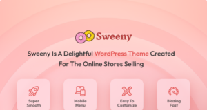 Sweeny – WordPress-Template für Kuchen-, Eis- und Bäckereiläden