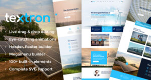Textron – Industrielles WordPress-Vorlage + WooCommerce-Shop