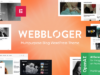 Webbloger – Mehrzweck-Blog-WordPress-Layout