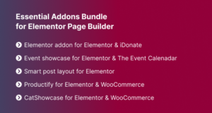 Wichtiges Add-Ons-Paket für den Elementor Page Builder