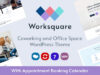 Worksquare – WordPress-Template für Coworking und Büroräume