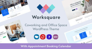 Worksquare – WordPress-Template für Coworking und Büroräume