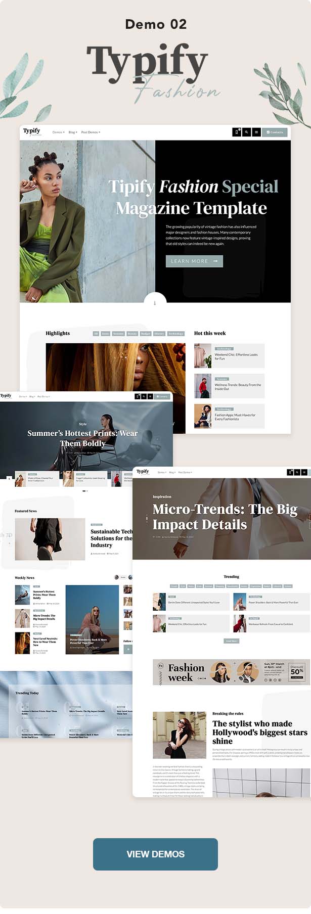 Typify – WordPress-Theme für Zeitungen und Zeitschriften – 4