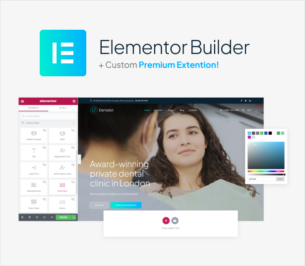Medizinisches Elementor-Thema