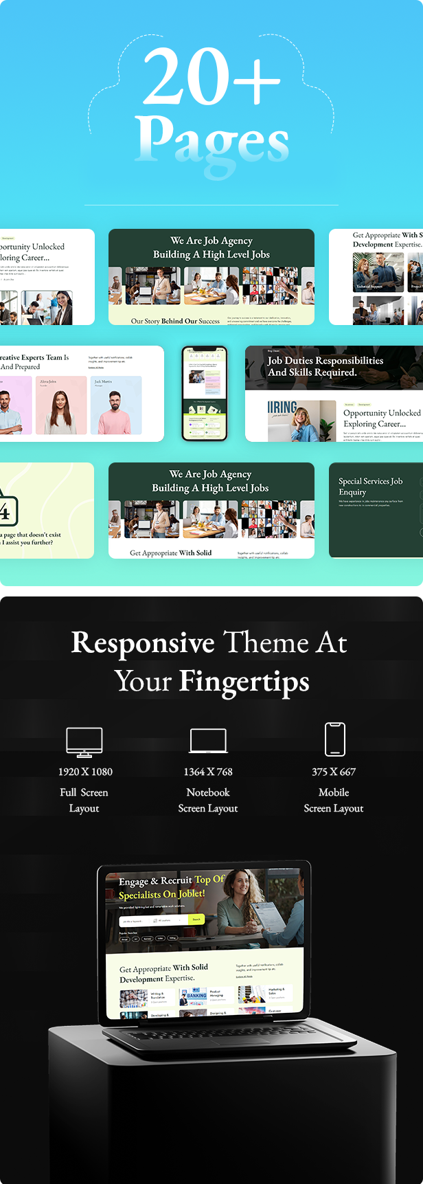 Job Marketplace WordPress-Theme