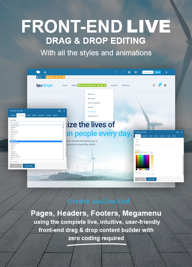 Textron – Industrielles WordPress-Theme + WooCommerce-Shop – 3