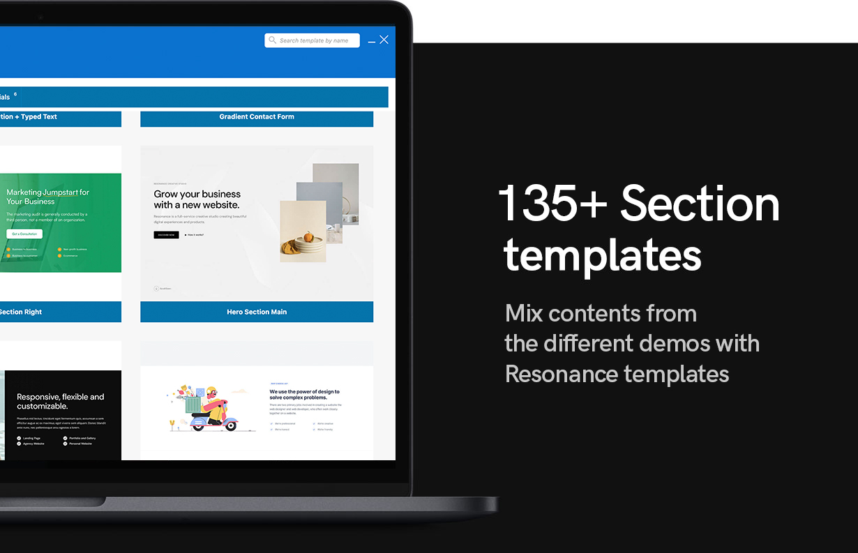 Resonance – Kreatives, modernes WordPress-Theme für Agenturen, Freelancer und Portfolios – 5