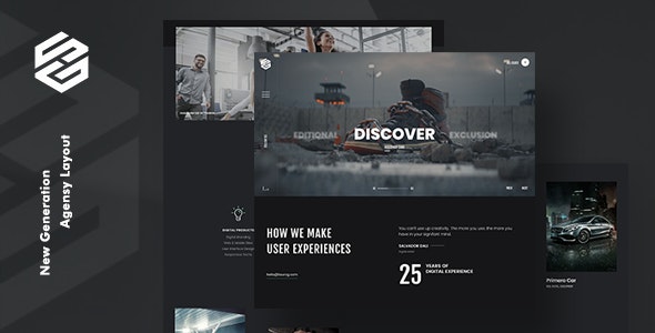 Tourog | WordPress-Theme für Kreativagenturen - Portfolio Creative
