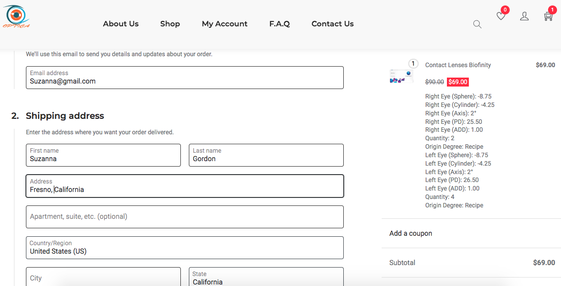 Plugin für Kontaktlinsenrezepte | WooCommerce WordPress - 3