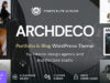 Archdeco – WordPress-Layout für das Portfolio einer Agentur für Architektur und Innenarchitektur