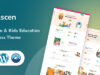 Ascen – WordPress-Vorlage für Kinderbetreuung und Kindererziehung