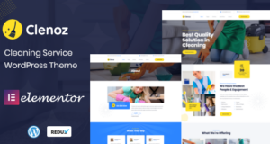 Clenoz – WordPress-Layout für Reinigungsdienste