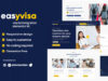 Easyvisa – Elementor-Vorlagenkit für Visa und Einwanderung