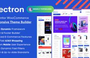 Electron – Elementor Electronics Store WooCommerce Layout