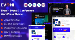 Eveni – WordPress-Layout für Events und Konferenzen