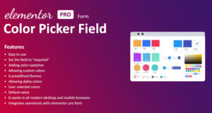 Farbfeld für Elementor-Formular