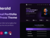 Gerold – Persönliches Portfolio WordPress Layout