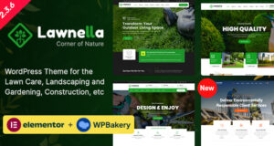 Lawnella – WordPress-Layout für Garten- und Landschaftsbau