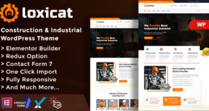 Loxicat – WordPress-Layout für Bau und Industrie