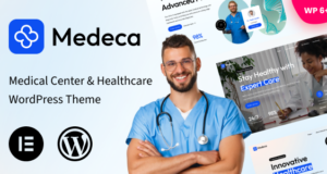Medeca – WordPress-Layout für medizinische Zentren und das Gesundheitswesen
