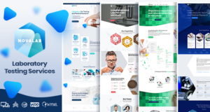 NovaLab – WordPress-Layout für wissenschaftliche Forschung und Labor